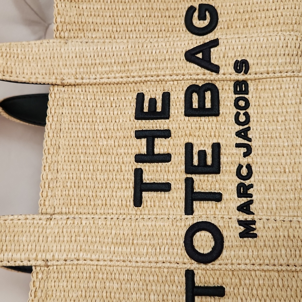 Final Price Drop Marc Jacobs Woven Tote Small - Picture 3 of 11